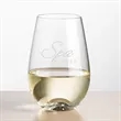 Boston Stemless Wine - Deep Etch | https://www.bestnamebadges.com