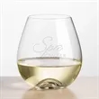 Boston Stemless Wine - Deep Etch | https://www.bestnamebadges.com
