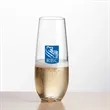 Boston Stemless Flute - Imprinted | https://www.bestnamebadges.com