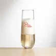 Redmond Stemless Flutes - Imprinted | https://www.bestnamebadges.com