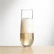 Redmond Stemless Flute - Deep Etch | https://www.bestnamebadges.com