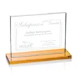 Emperor Award - Amber (Horiz) | https://www.bestnamebadges.com