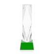 Toscana Award on Base - Green | https://www.bestnamebadges.com