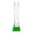 Toscana Award on Base - Green | https://www.bestnamebadges.com
