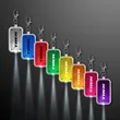 Clip-on Light Safety Blinkers Keychain | https://www.bestnamebadges.com