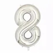 40" Number & Letter Balloons | https://www.bestnamebadges.com