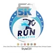 UV Printed 5K Medals | https://www.bestnamebadges.com