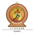 UV Printed Marathon Medals | https://www.bestnamebadges.com