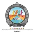 UV Printed Marathon Medals | https://www.bestnamebadges.com