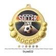 UV Printed Soccer Medals | https://www.bestnamebadges.com