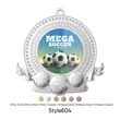 UV Printed Soccer Medals | https://www.bestnamebadges.com