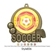 UV Printed Soccer Medals | https://www.bestnamebadges.com