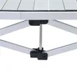 32"H x 77.5"W Pop-Up Table & Fitted Dye Sub Throw Kit | https://www.bestnamebadges.com