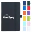 Custom A5 Hardcover Notebook With Elastic Band Closure | https://www.bestnamebadges.com