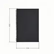 A5 Spiral Notebook With Lined Pages In Solid Colors | https://www.bestnamebadges.com