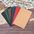 A5 Spiral Notebook With Lined Pages In Solid Colors | https://www.bestnamebadges.com