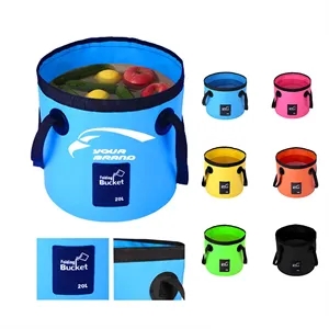 670oz Outdoor Camping Foldable Bucket For Fishing Boating