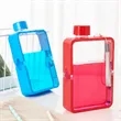 12 Oz Flat Water Bottle Travel Flask For Outdoor Sports | https://www.bestnamebadges.com