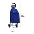 Personal Trolley With Wheels And Removable Shopping Bag | https://www.bestnamebadges.com