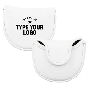 Golf Putter Head Protector Cover with Magnetic Closure