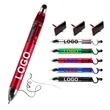 4 in 1 Multicolor Pen with Phone Stand | https://www.bestnamebadges.com