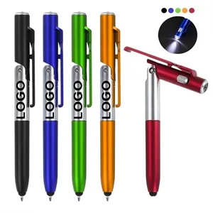 Multifunctional Ballpoint Pen with LED Light and Phone Stand