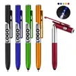 Multifunctional Ballpoint Pen with LED Light and Phone Stand | https://www.bestnamebadges.com