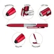 Multifunctional Ballpoint Pen with LED Light and Phone Stand | https://www.bestnamebadges.com