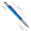 6 in 1 Multifunction Tool Pen with Ruler Stylus Screwdrivers | https://www.bestnamebadges.com