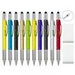 6 in 1 Multifunction Tool Pen with Ruler Stylus Screwdrivers | https://www.bestnamebadges.com
