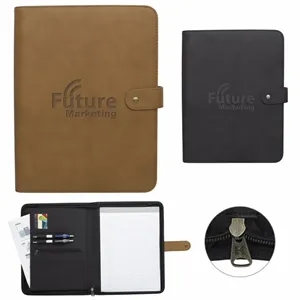 KAPSTON® Natisino Zippered Padfolio | https://www.bestnamebadges.com