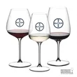RIEDEL Trauben Wine - Imprinted | https://www.bestnamebadges.com