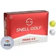 Snell PRIME 4.0 Golf Balls with Custom Imprints | https://www.bestnamebadges.com