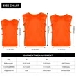 Personalized Training Pinnies With Elastic Side | https://www.bestnamebadges.com