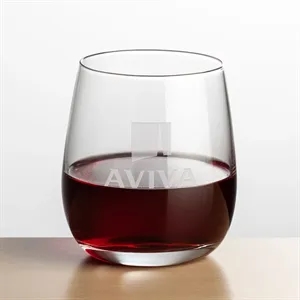 Crestview Stemless Wine - Deep Etch | https://www.bestnamebadges.com
