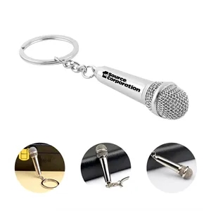 Microphone Keychain