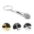Microphone Keychain | https://www.bestnamebadges.com