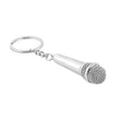 Microphone Keychain | https://www.bestnamebadges.com