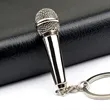 Microphone Keychain | https://www.bestnamebadges.com