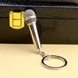 Microphone Keychain | https://www.bestnamebadges.com