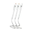 New White Colorful Ballpoint Pen | https://www.bestnamebadges.com