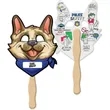 Fun Mask Face Fan | https://www.bestnamebadges.com