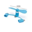 Colorful Multi-Interface Portable Phone-Plug Mini Fans | https://www.bestnamebadges.com