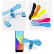Colorful Multi-Interface Portable Phone-Plug Mini Fans | https://www.bestnamebadges.com