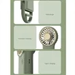 Powerful Portable Mini Fans for Handheld Desktop & Hanging | https://www.bestnamebadges.com