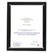 Magnetic Certificate Holder | https://www.bestnamebadges.com