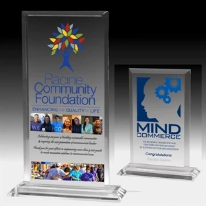 Slim Line Billboard Award | https://www.bestnamebadges.com