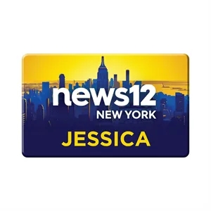 2.25" x 3.625" Rectangle Name Badge