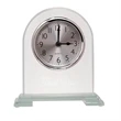 6 1/2" Arch Glass Clock | https://www.bestnamebadges.com