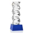 Callucci VividPrint™ Award on Robson Base - Blue | https://www.bestnamebadges.com